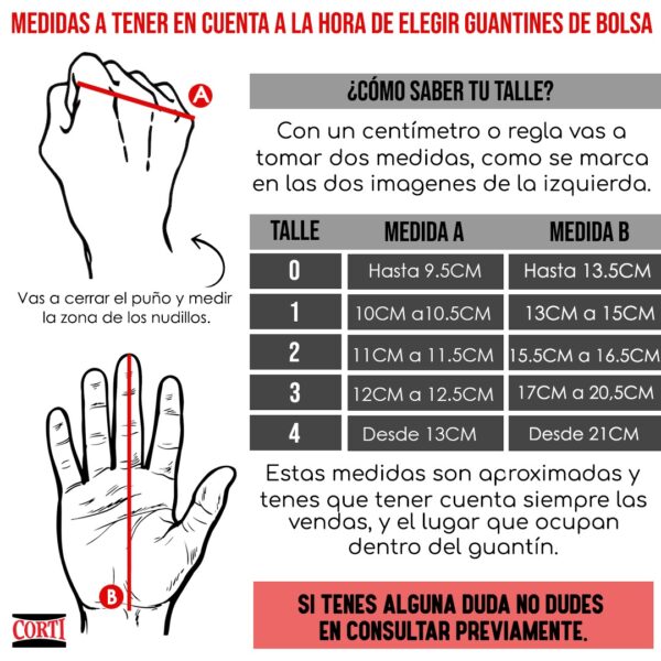Guantin de Boxeo Corti Nº3 - Imagen 16