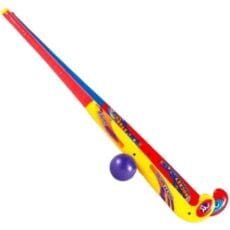 Juego 2 Palos De Hockey + Bocha Con Estuche Para Niños