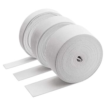 Cinta Demarcacion Elastica Blanca 5cm x 25m