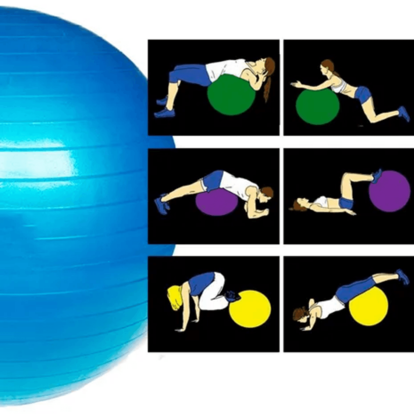 Pelota de Esferodinamia Hyggefit 55cm - Imagen 4