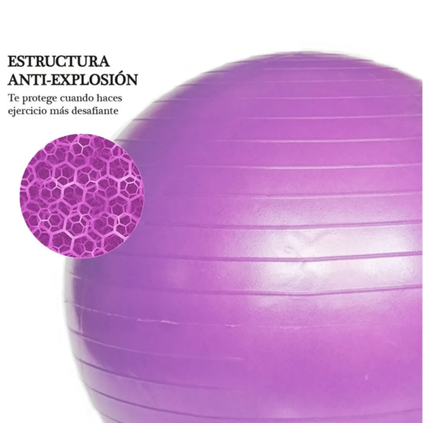 Pelota de Esferodinamia 65CM Hyggefit - Imagen 3