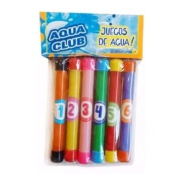 Stick Sumergibles Numerados Para Pileta