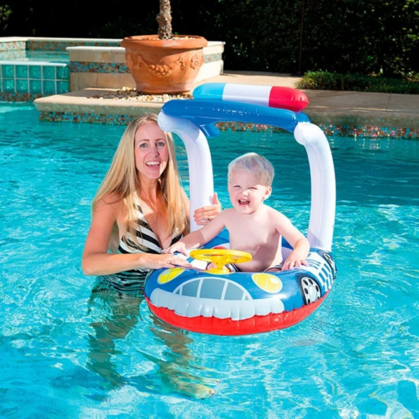 Flotador Inflable Con Techo Auto Bestway - Imagen 10