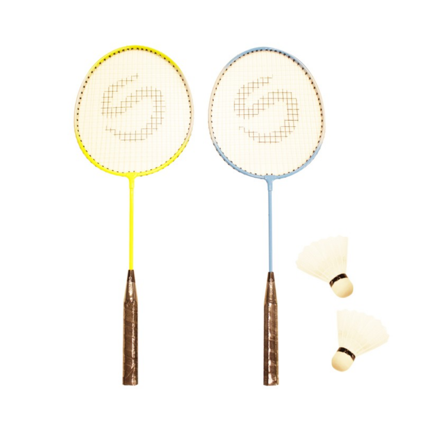 Kit Badminton 2 Raquetas + 2 Plumas + Funda Niños - Imagen 7