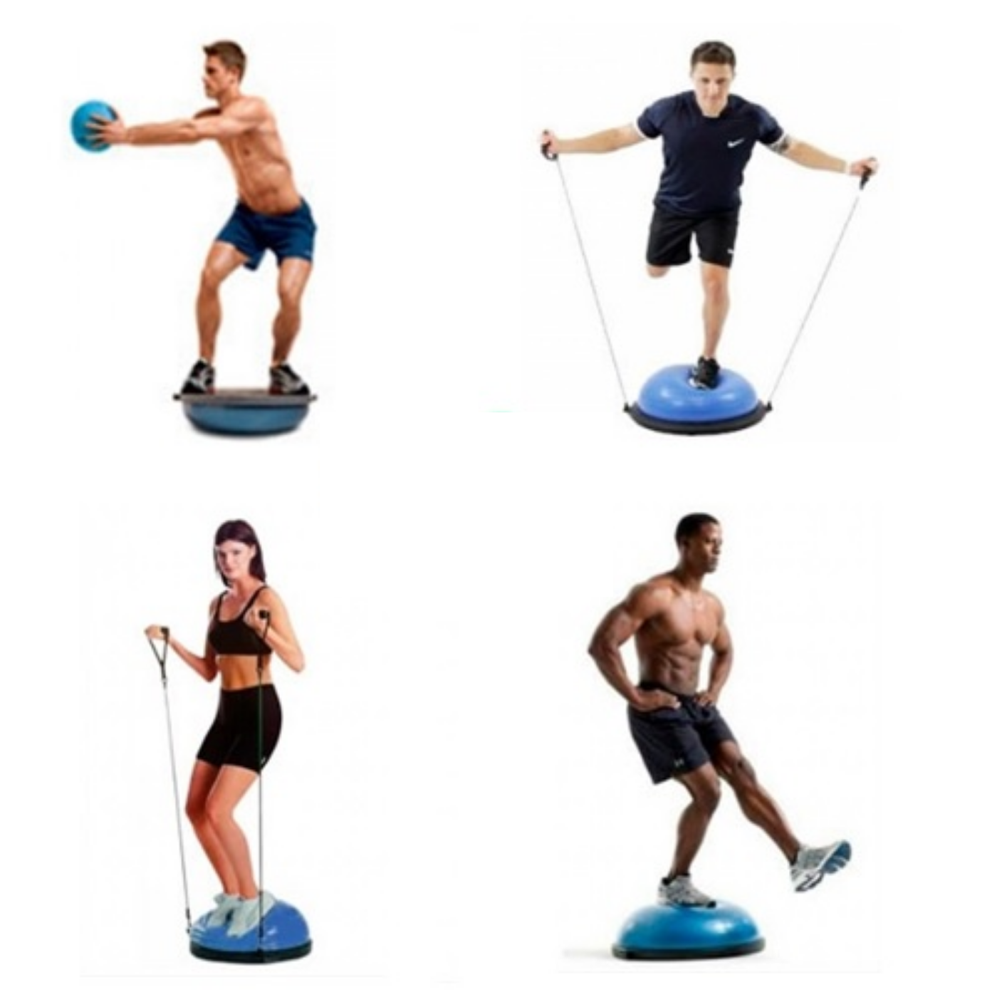 Bosu Semiesfera con Extensores - Imagen 12