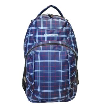 Mochila Escolar Gremond Cuadros Porta Notebook