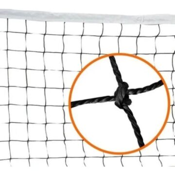 Red De Voley Reglamentaria Con Cable De Acero