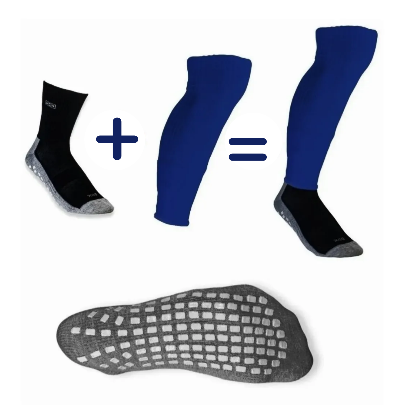 Combo Futbol Medias Antideslizantes + Pantorrillera Sox - Imagen 17