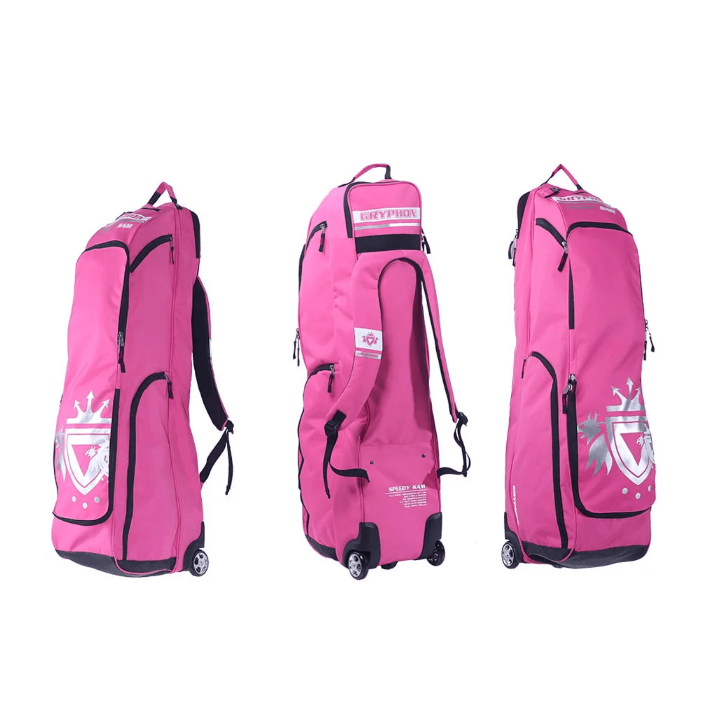 Bolso De Hockey Porta Palos Gryphon Speedy Sam Con Ruedas - Imagen 6