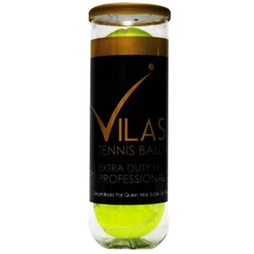 Tubo Pelotas Tenis Vilas Gold Balls Profesional X 3 Unidades