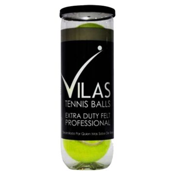 Tubo Pelotas Tenis Vilas One Balls Profesional X 3 Unidades