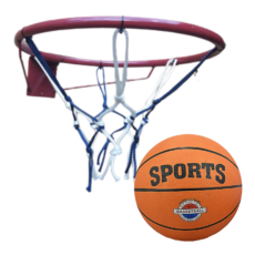 Combo Aro De Basquet N°5 + Pelota Nº5