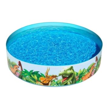 Pileta Rígida Bestway Dinosaurios 183cm Diámetro 946l