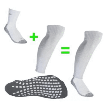 Bipack Medias Sox Antideslizantes + Pantorrillera