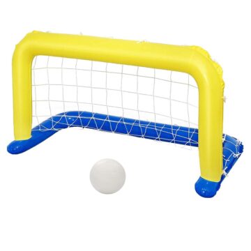 Arco Inflable Water Polo Con Pelota Pileta Bestway
