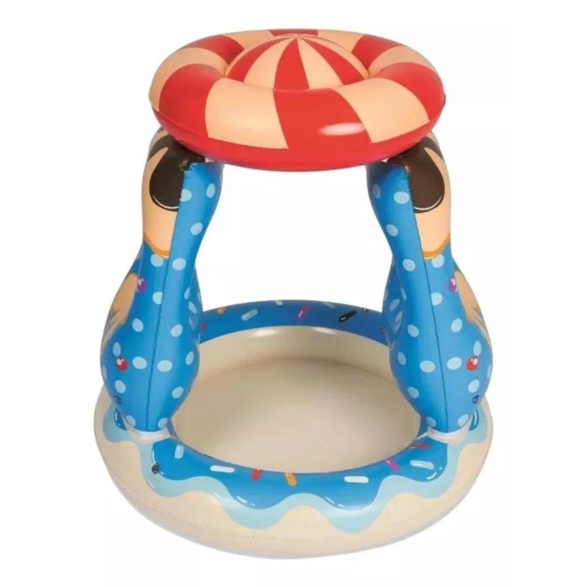 Pileta Inflable Con Techo Bestway Redonda Niños Candy - Imagen 4