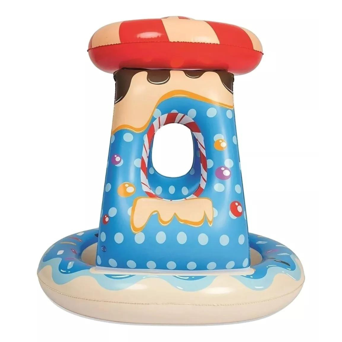 Pileta Inflable Con Techo Bestway Redonda Niños Candy - Imagen 3