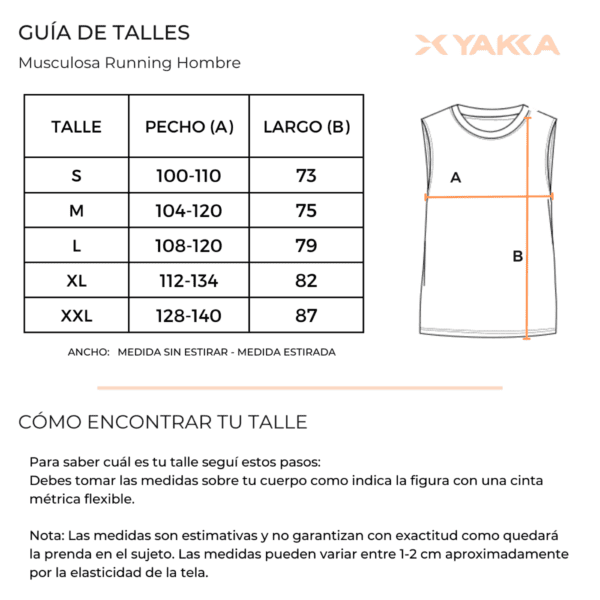 Musculosa Yakka Mako Deportiva Running Gimnasio - Imagen 5