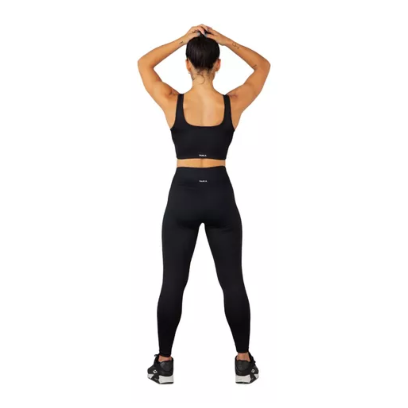 Calza Larga Deportiva Negra Yakka Mujer - Imagen 4