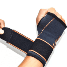 Muñequera Elástica Ajustable Con Inmovilizador De Dedo Pulgar