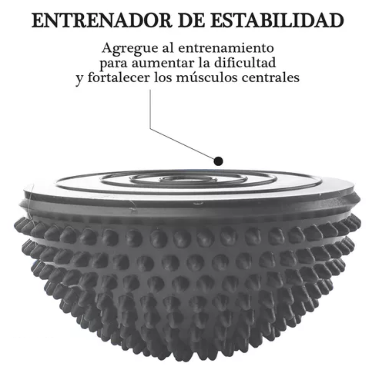 Mini Bosu Semiesfera Con Pinches 16cm Hyggefit - Imagen 16