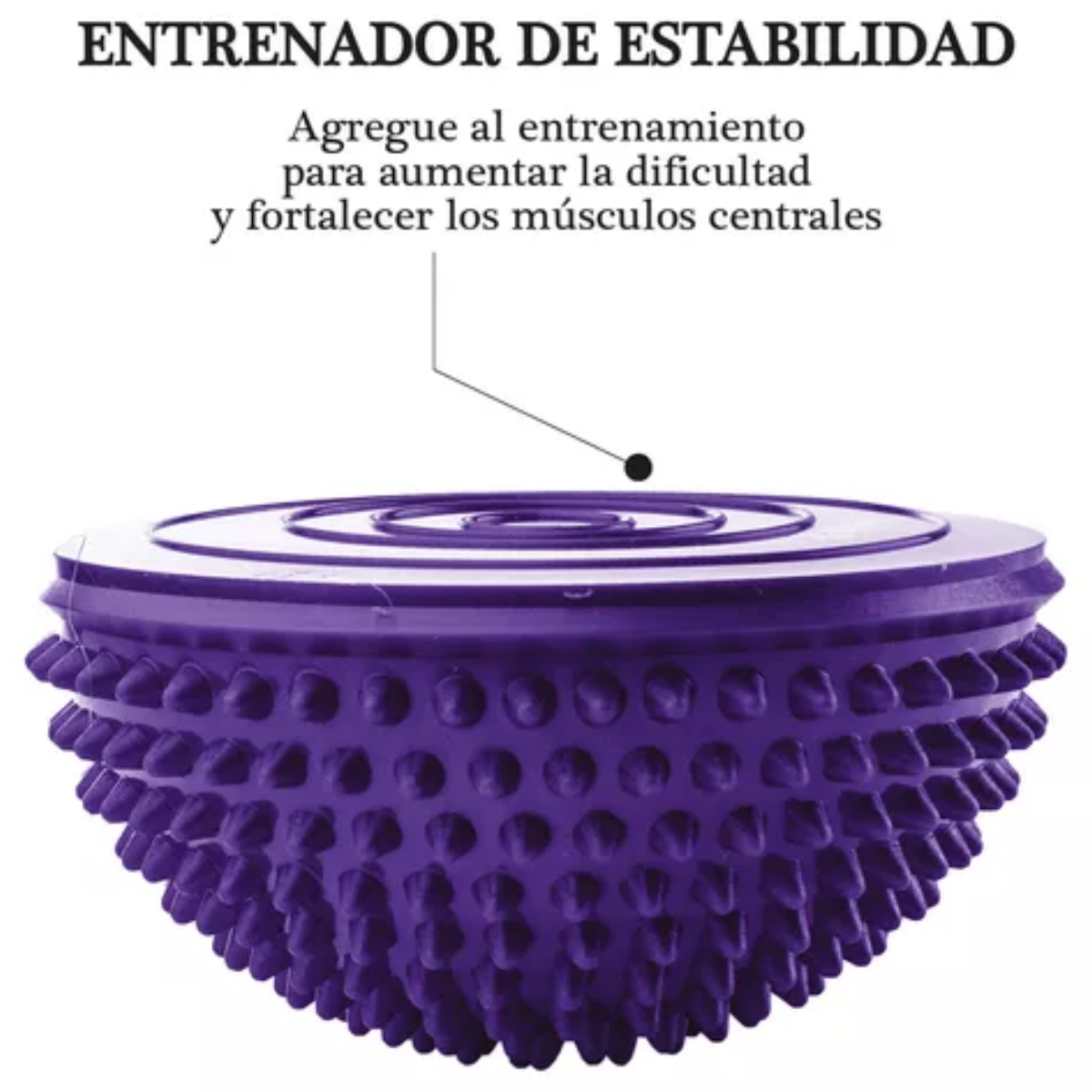 Mini Bosu Semiesfera Con Pinches 16cm Hyggefit - Imagen 22