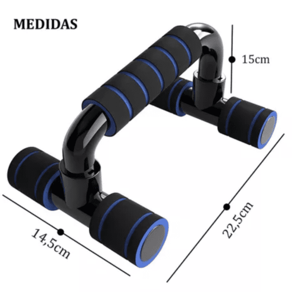 Barras Paralelas Push Up Flexiones Hyggefit - Imagen 2