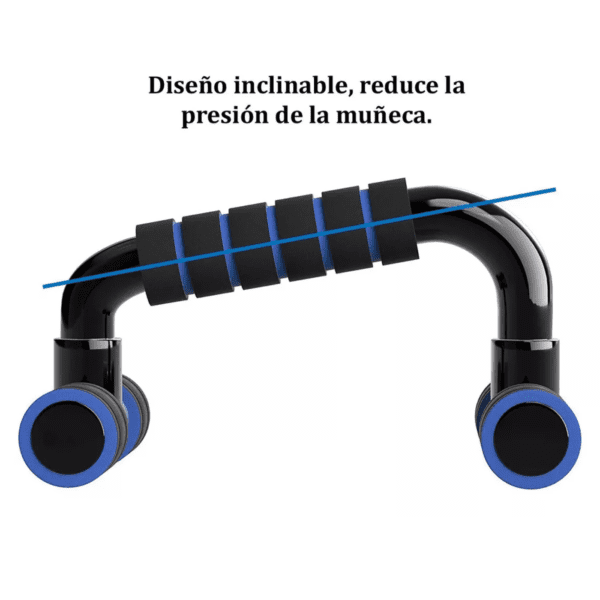 Barras Paralelas Push Up Flexiones Hyggefit - Imagen 3