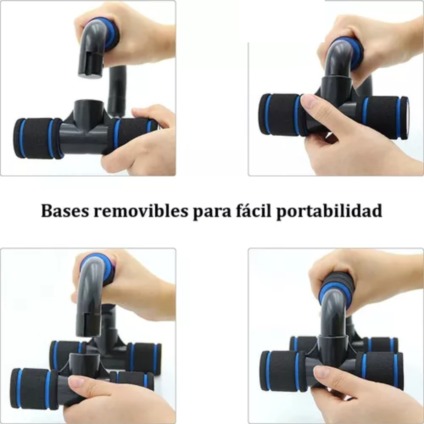 Barras Paralelas Push Up Flexiones Hyggefit - Imagen 5