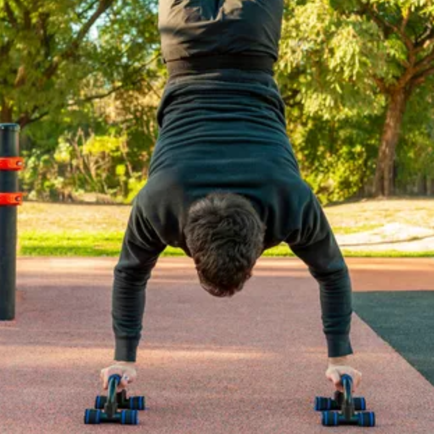 Barras Paralelas Push Up Flexiones Hyggefit - Imagen 7