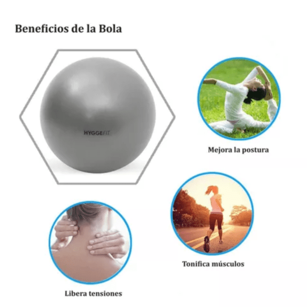 Pelota De Esferodinamia 25cm Hyggefit - Imagen 6