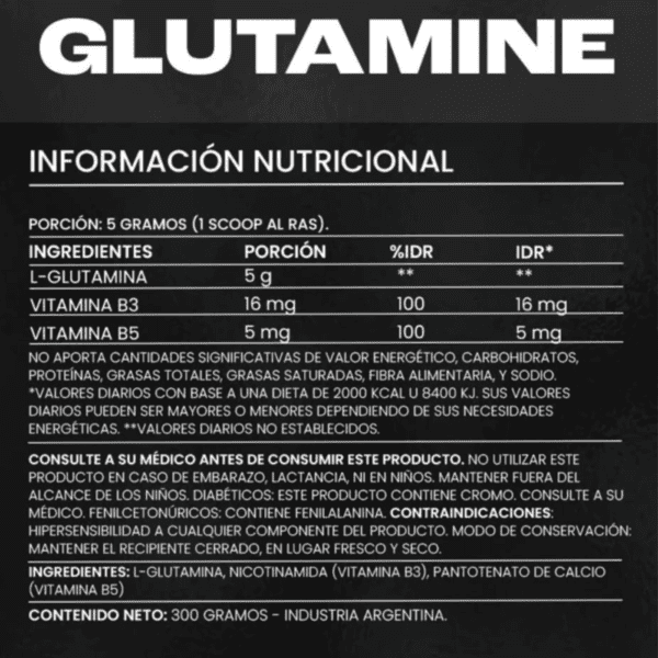 Glutamina Infinit Nutrition - Imagen 4
