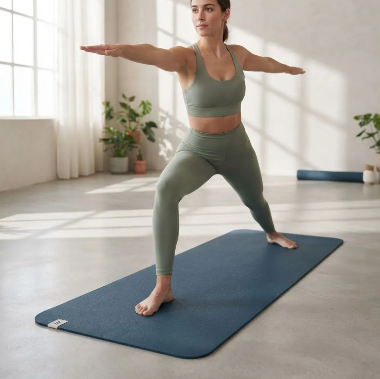 Colchoneta Mat Yoga TPE + Correa - Imagen 2