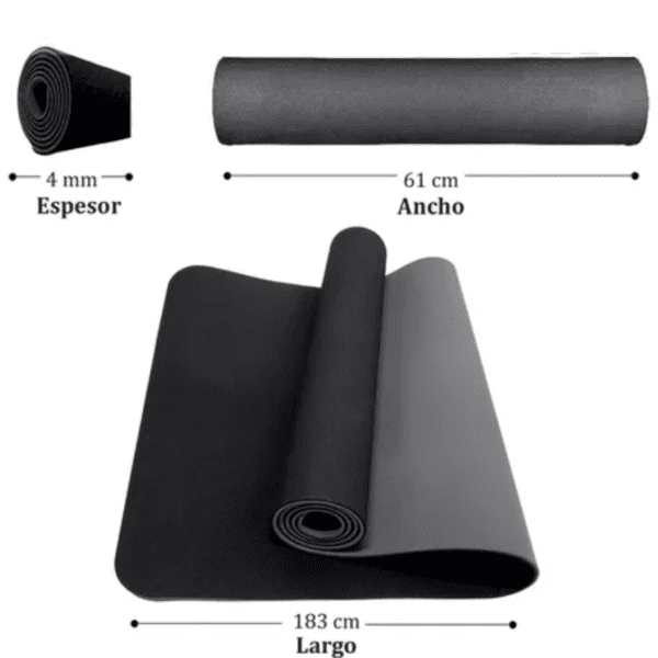 Colchoneta Mat TPE 4mm + Correa - Imagen 10