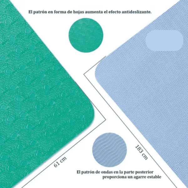 Colchoneta Mat TPE 4mm + Correa - Imagen 7