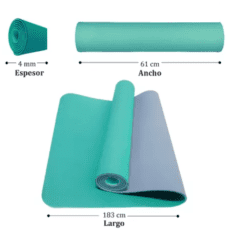 Colchoneta Mat TPE 4mm + Correa