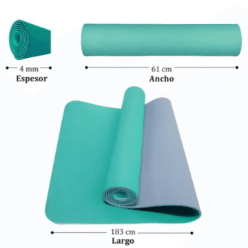 Colchoneta Mat TPE 4mm + Correa