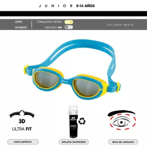 Lente Antiparra Aquon Goggles Niños - Imagen 2