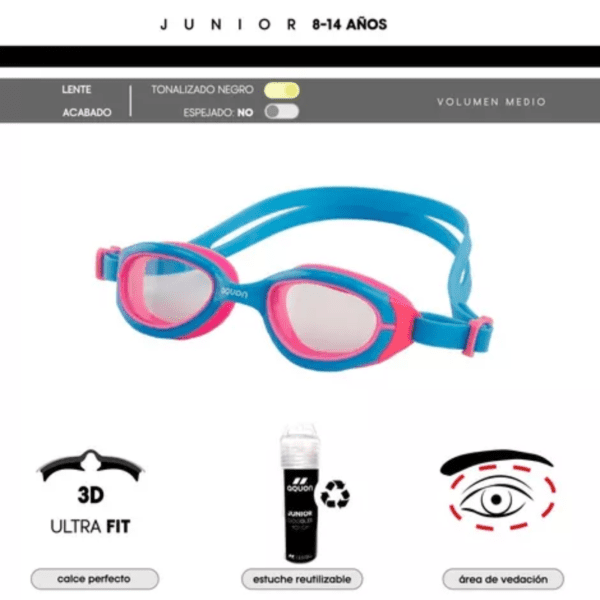 Lente Antiparra Aquon Goggles Niños - Imagen 6