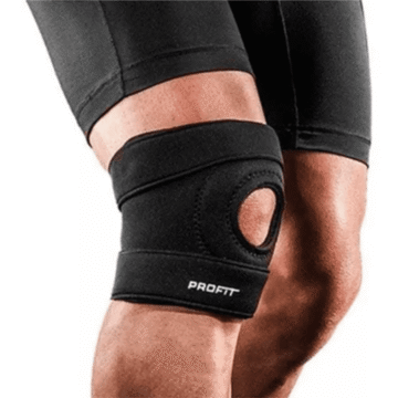 Rodillera Abierta Corta Neoprene Profit