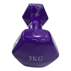 Mancuerna Hexagonal 03Kg Recubierta En Goma Mir