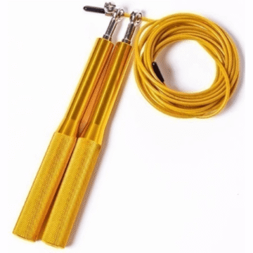 Soga De Salto Cable Acero Mango De Aluminio