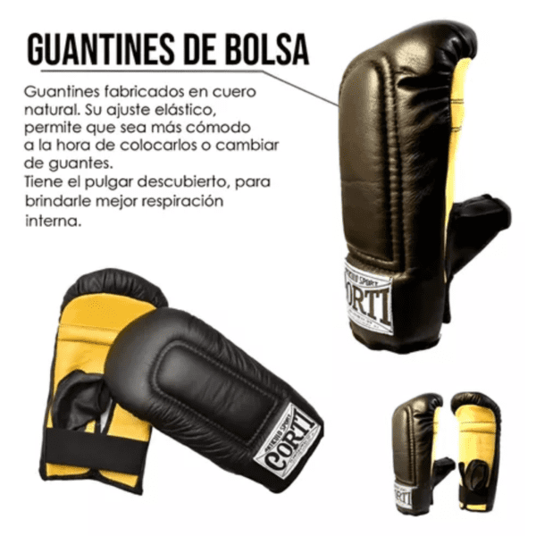 Guantin de Boxeo Corti Nº3 - Imagen 4