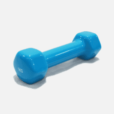 Mancuerna Hexagonal 01kg Recubierta En Goma Mir