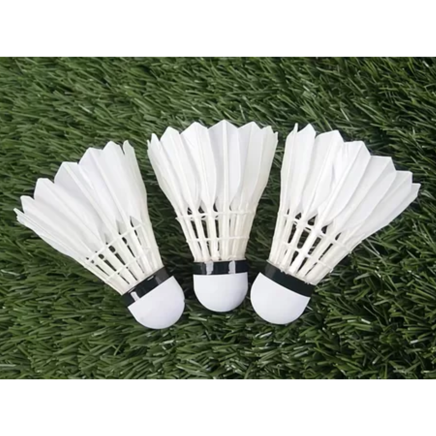 Plumas De Ganzo Sixzero Badminton Pack X3 - Imagen 2