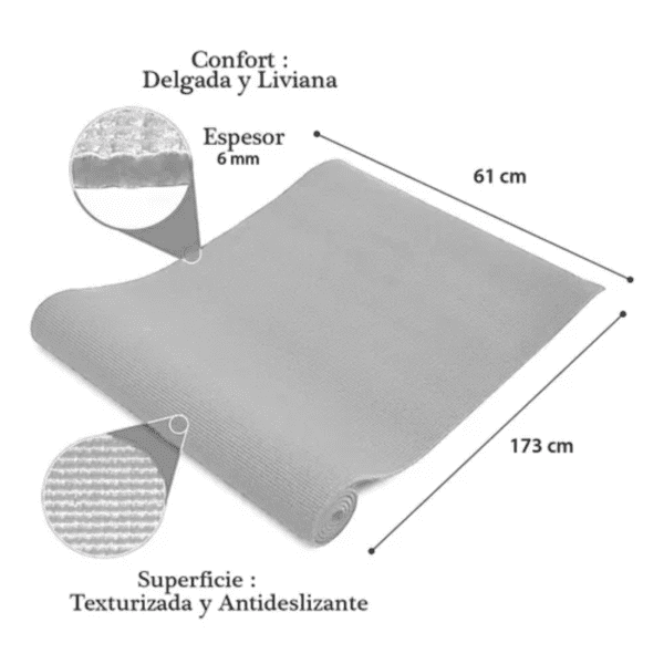 Mat PVC Hyggefit + Correa - Imagen 6