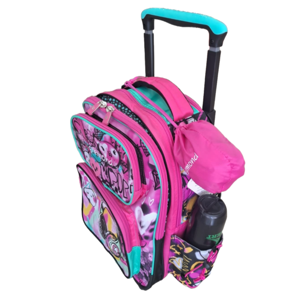 Mochila Gremond Con Carro 26 Litros + Funda Impermeable - Imagen 5