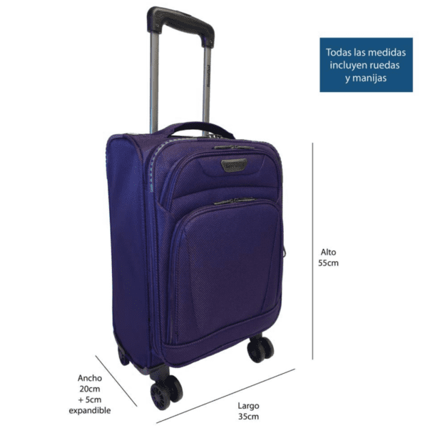 Valija De Cabina Carry On 55X35X20 CM - Imagen 9