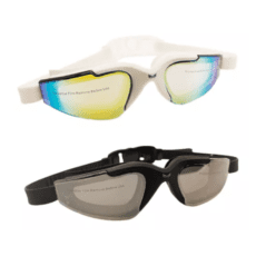 Antiparras Natación Hydro Bardach Espejadas + Tapones