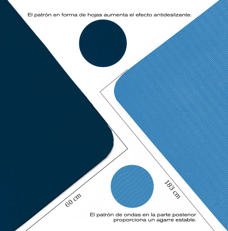 Colchoneta Mat Yoga TPE + Correa - Imagen 12